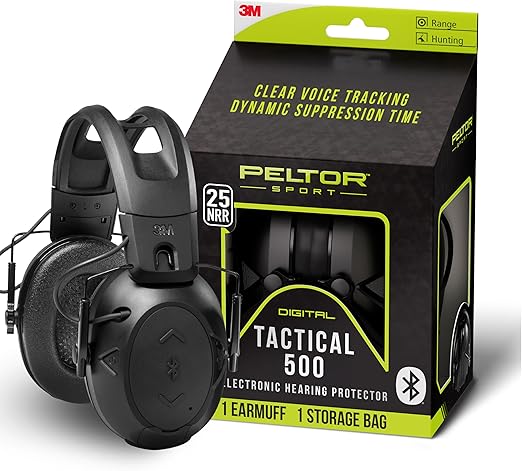 3M Peltor Sport Tactical 500 Smart Electronic Hearing Protector