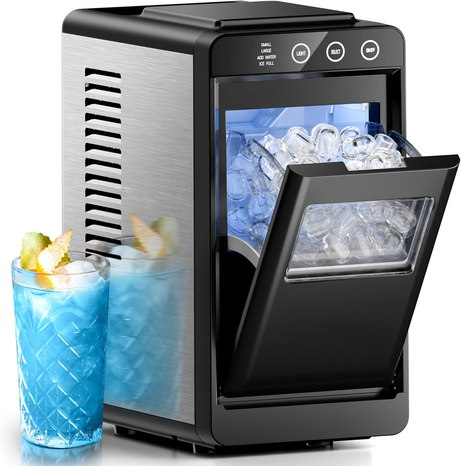 AGLucky HZB-12/B Countertop Ice Maker
