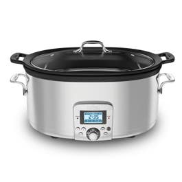 All-Clad Gourmet Plus Stainless Steel 7-in-1 Slow Cooker 7-Quart (SD800D51)
