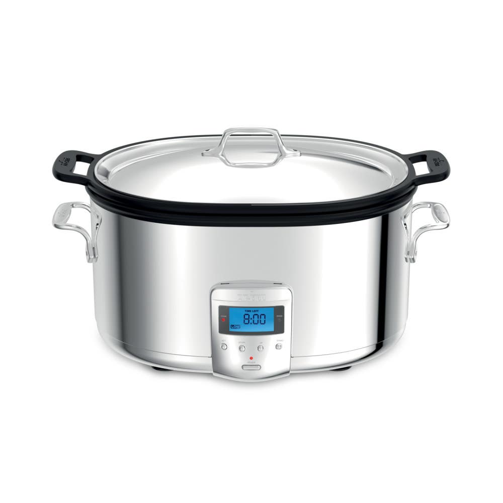All-Clad Stainless Steel Digital Slow Cooker 7-Quart (SD700350)