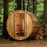 Almost Heaven Salem 2-Person Traditional Barrel Sauna