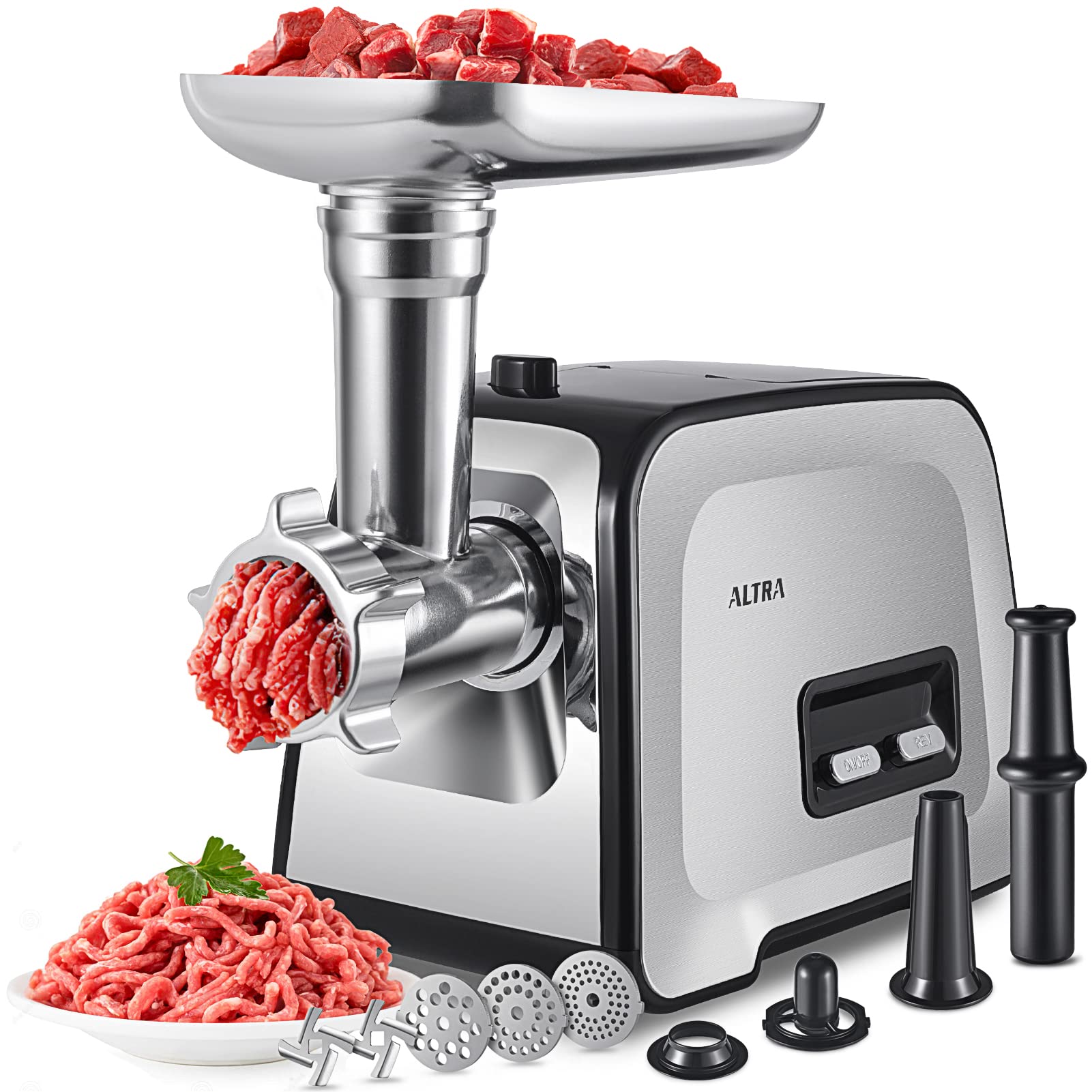 ALTRA LIFE MG090 2800W Max Electric Meat Grinder