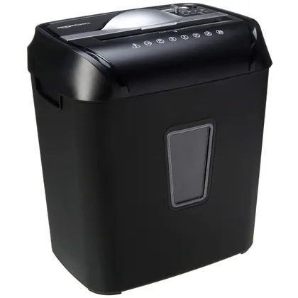 Amazon Basics 12-Sheet Cross-Cut Paper and Credit Card Shredder