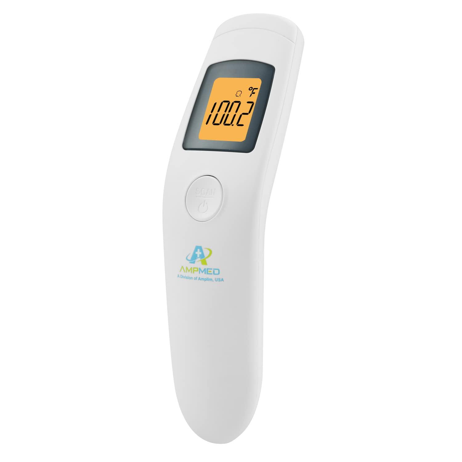 Amplim Hospital Medical Grade Non-Contact Forehead Thermometer W3A
