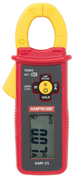 Amprobe AMP-25 AC/DC TRMS Mini-Clamp
