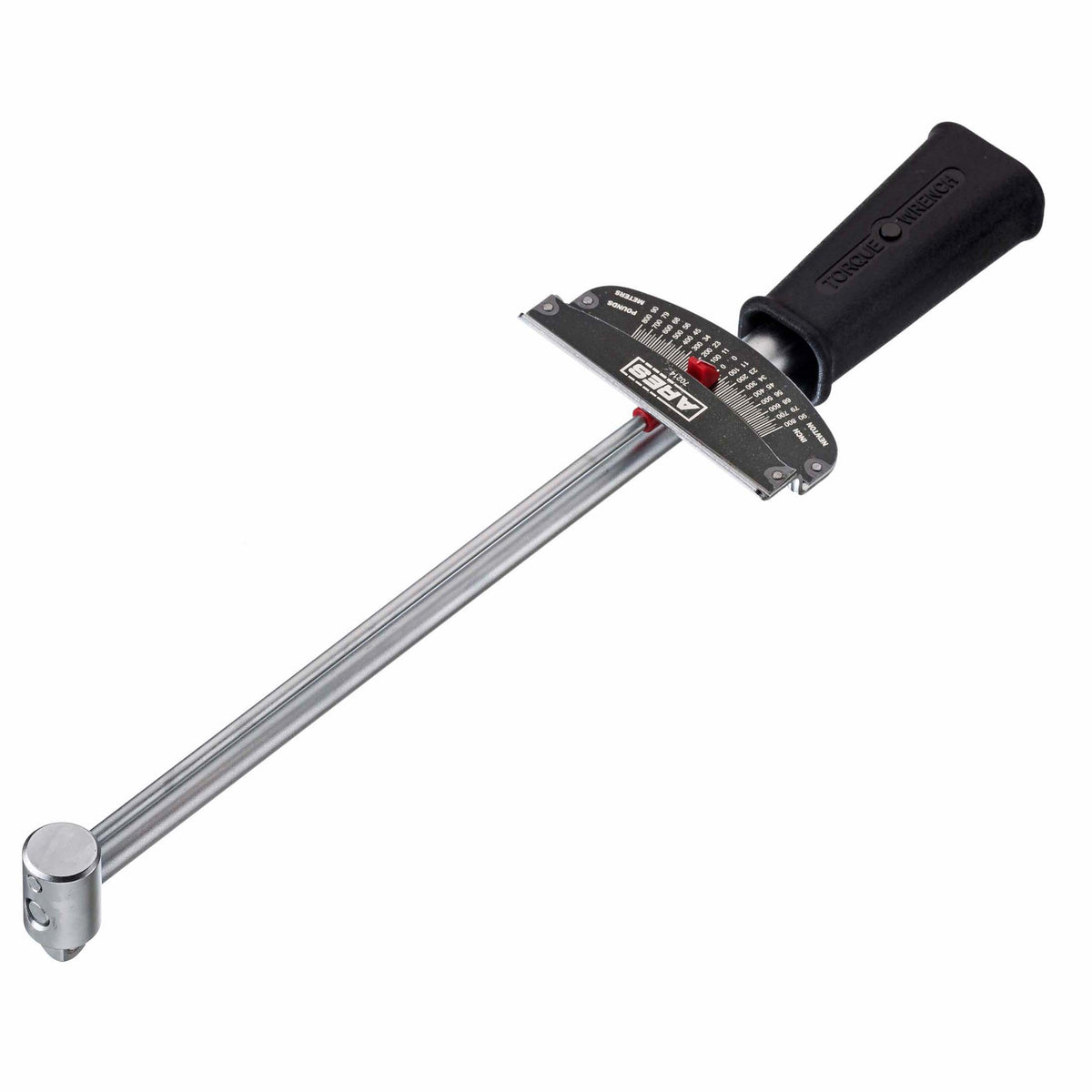 ARES 70214 3/8 in. Drive Beam Torque Wrench (0-800 in-lb / 0-90 Nm)