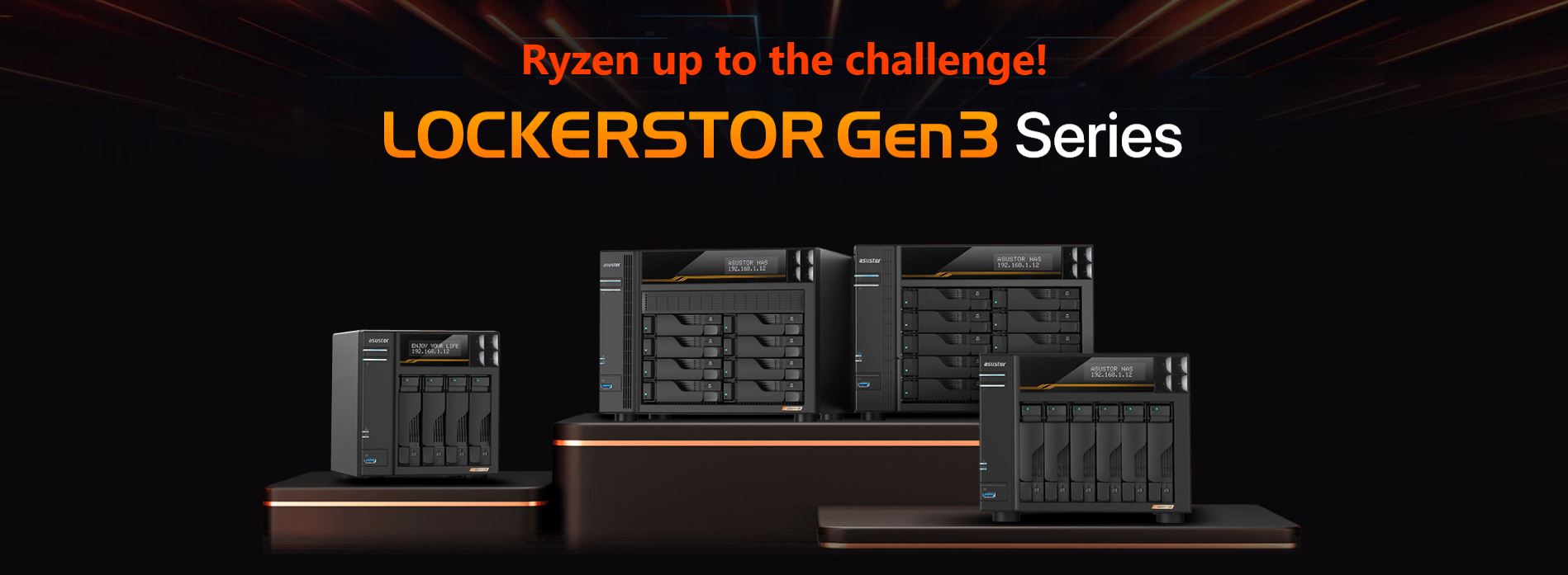 ASUSTOR Lockerstor 4 Gen3 (AS6804T)