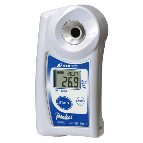 Atago PAL-1 Digital Pocket Refractometer (Brix 0-53%)