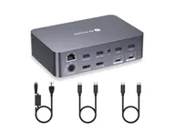 AV Access iDock C20 USB-C KVM Switch Docking Station