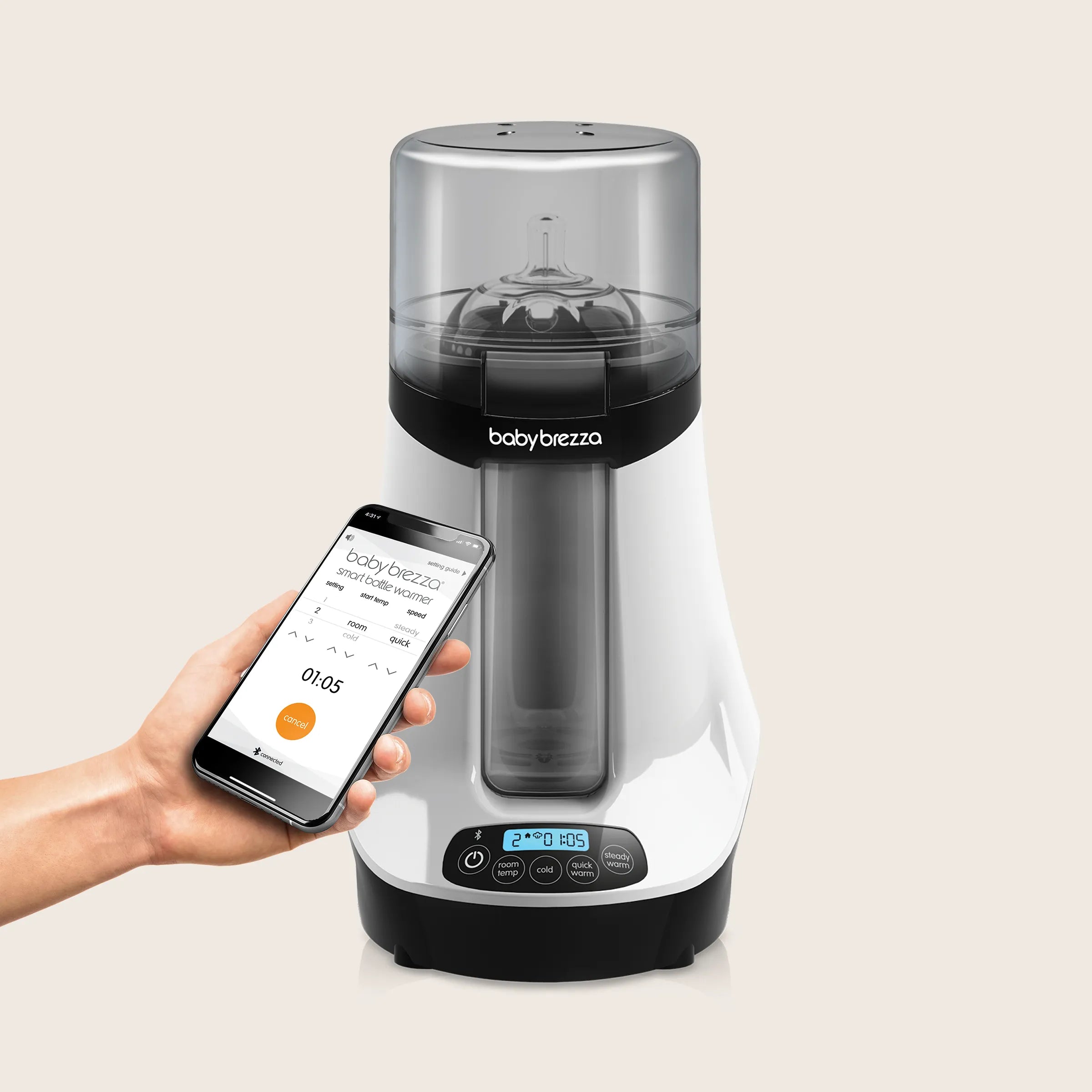 Baby Brezza Safe + Smart Bottle Warmer