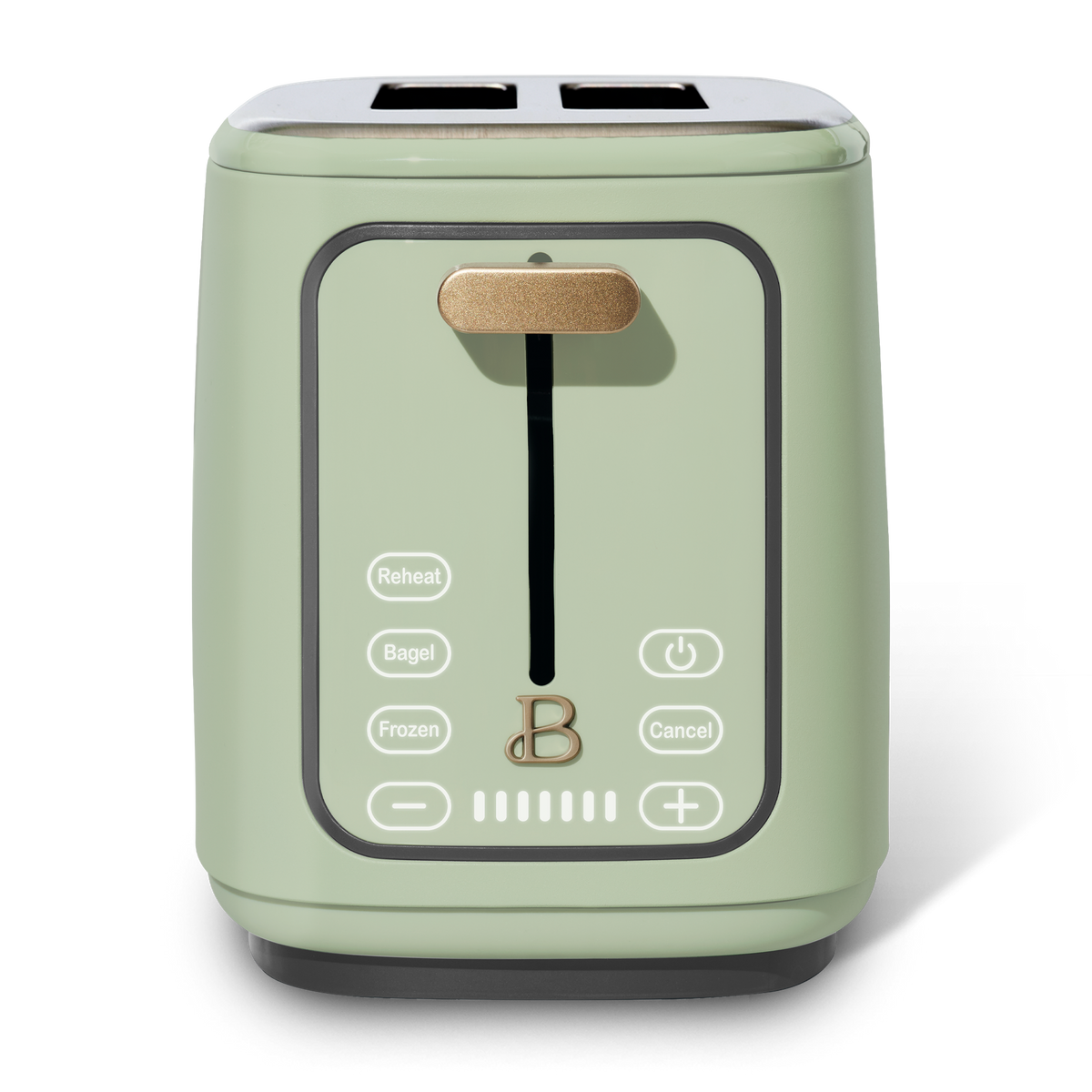 Beautiful 2-Slice Toaster with Touch-Activated Display