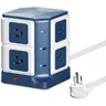BESTEK Power Strip Tower MRJ8008 (8-Outlet, 2100J)