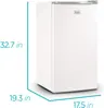 BLACK+DECKER BCRK17V 1.7 Cu Ft Mini Fridge with Freezer