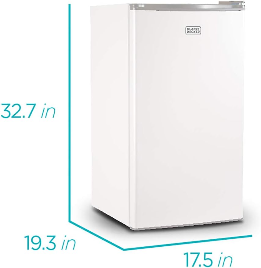 BLACK+DECKER BCRK17V 1.7 Cu Ft Mini Fridge with Freezer