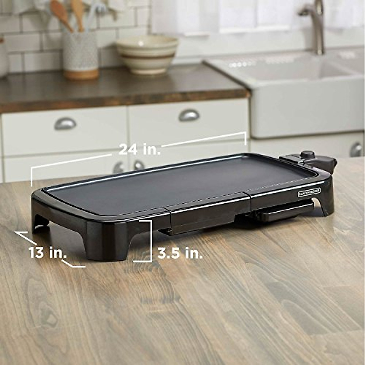 BLACK+DECKER Family Sized Electric Griddle