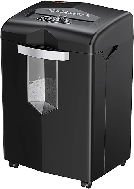 Bonsaii C144-D 24-Sheet Cross-Cut Heavy-Duty Shredder