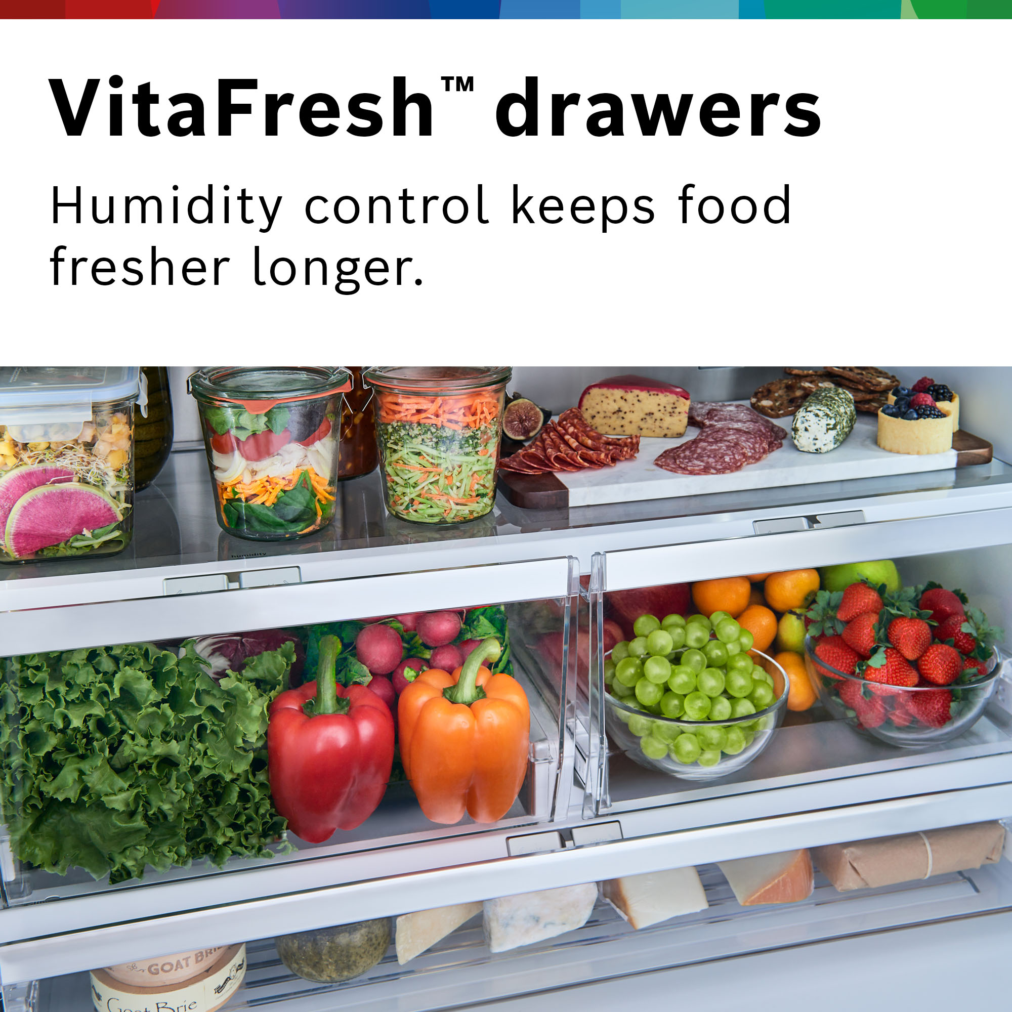 Bosch 500 Series 36 in. Counter-Depth French Door Refrigerator with QuickIcePro