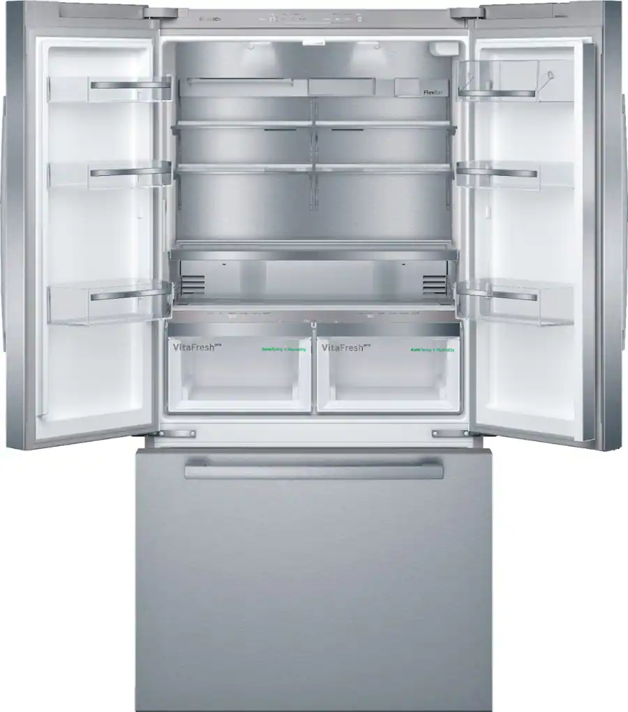 Bosch 800 Series 36-in Counter-Depth French Door Refrigerator with VitaFresh