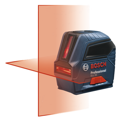 Bosch GLL 55 Self-Leveling Cross-Line Laser