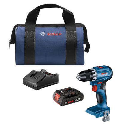 Bosch GSR18V-400B12 18V Compact Brushless 1/2 in. Drill/Driver Kit