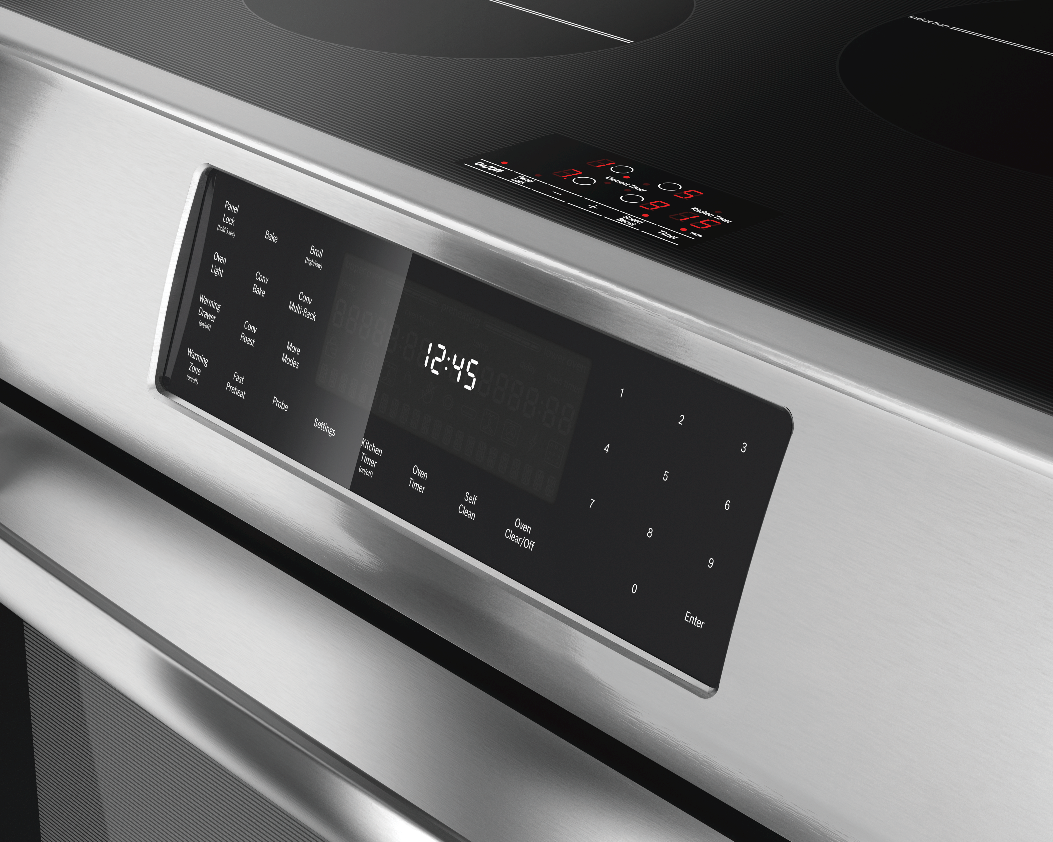 Bosch 800 Series 30 in. Slide-In Induction Range