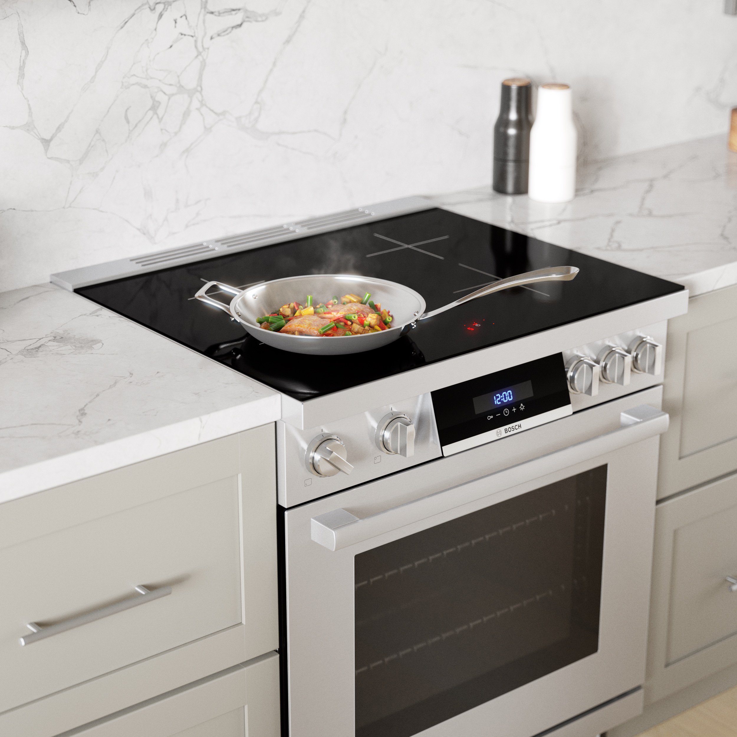 Bosch 800 Series 30 in. Freestanding Induction Range