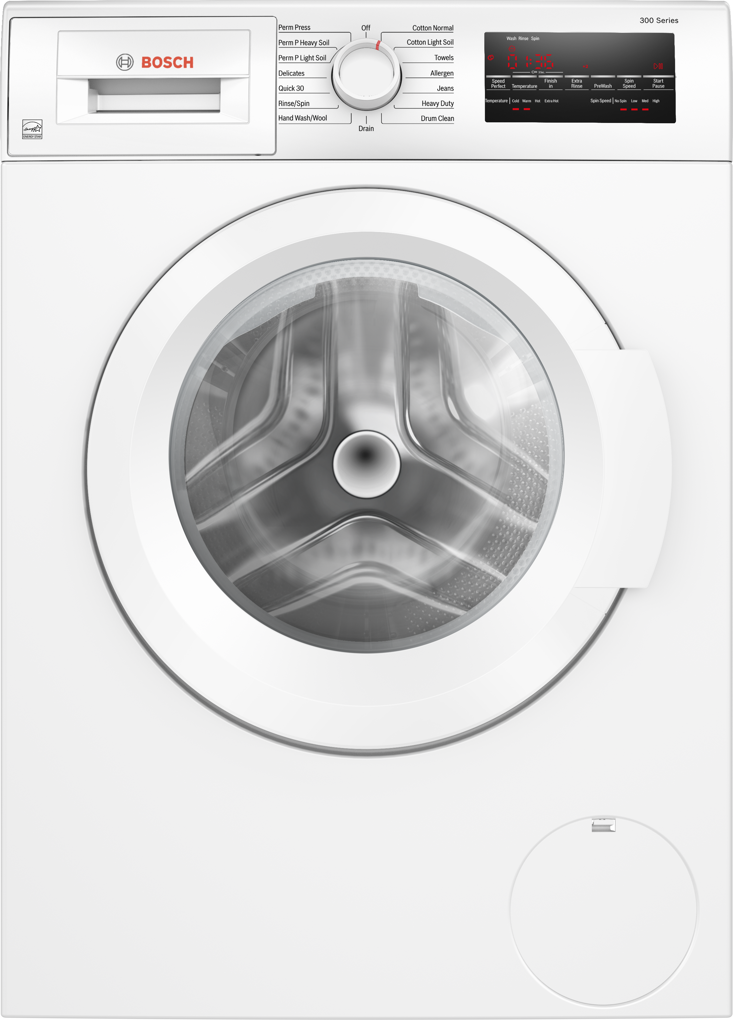 Bosch 300 Series Compact Front Load Washer WGA12400UC