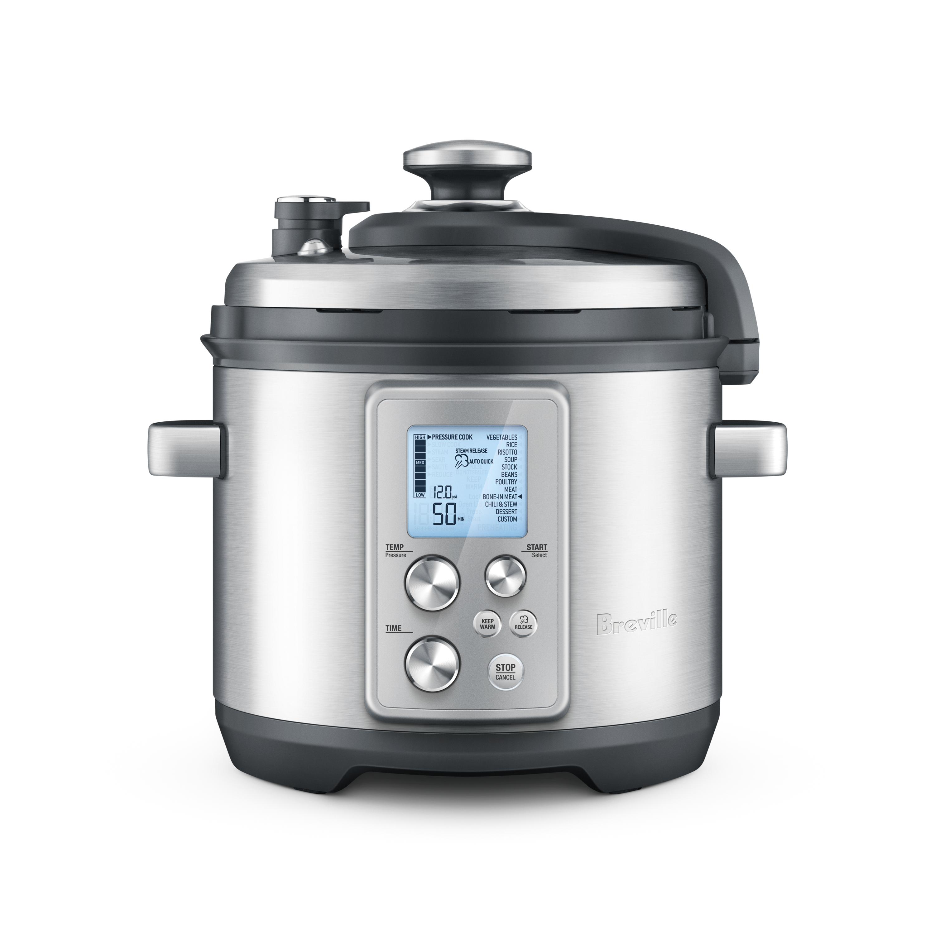 Breville The Fast Slow Pro Multicooker, 6 Quart (BPR700BSS)