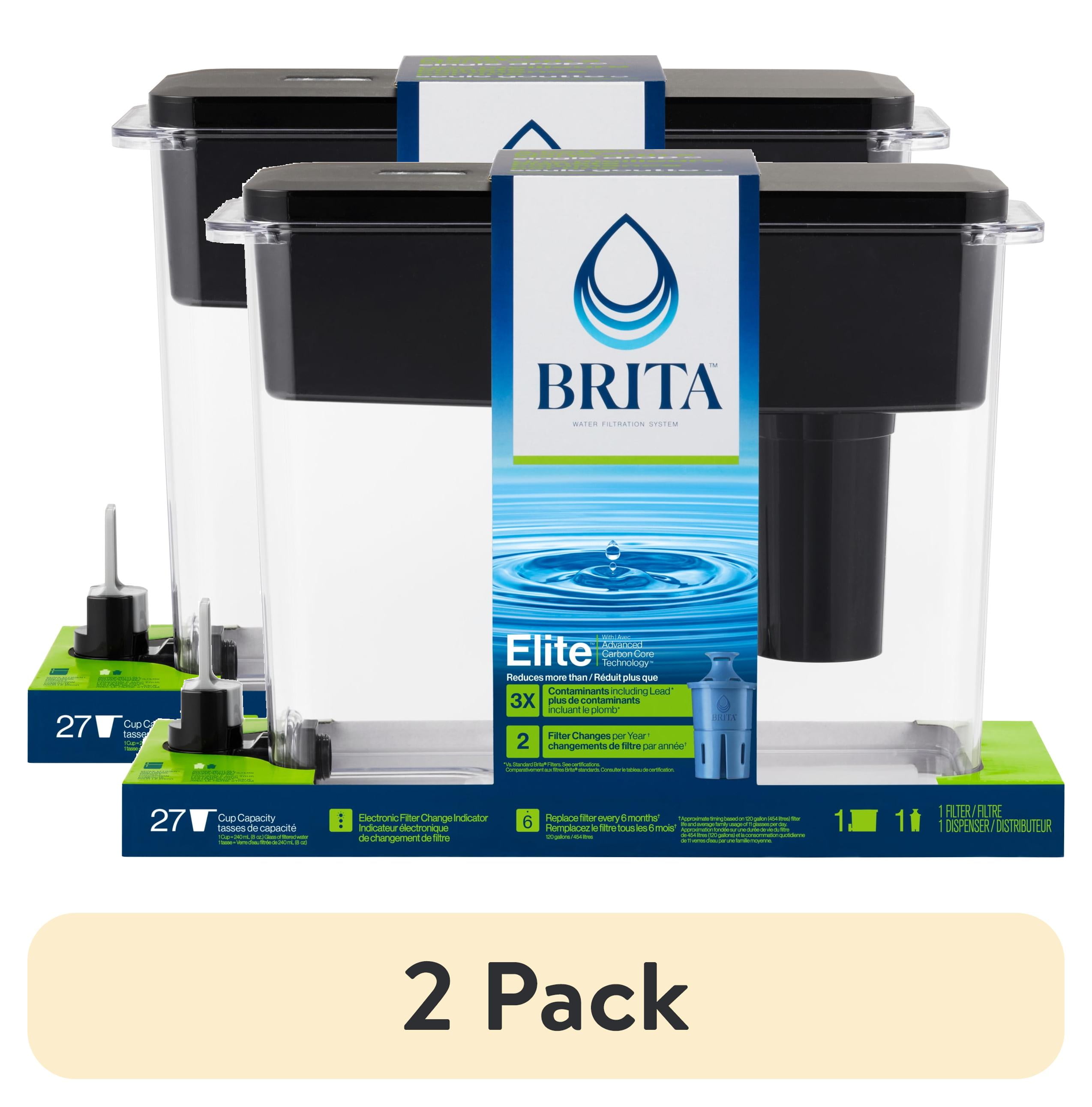 Brita UltraMax Water Dispenser 27-Cup with Elite Filter