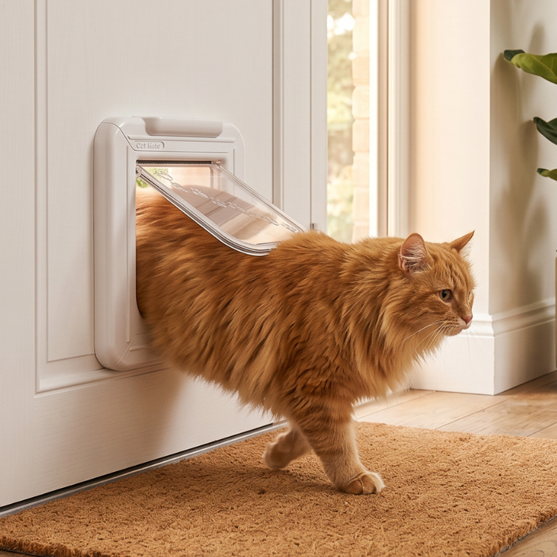 Cat Mate 355 Elite Microchip Cat Flap with Timer Control