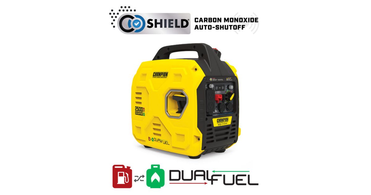 Champion 201183 2500W Dual Fuel Inverter