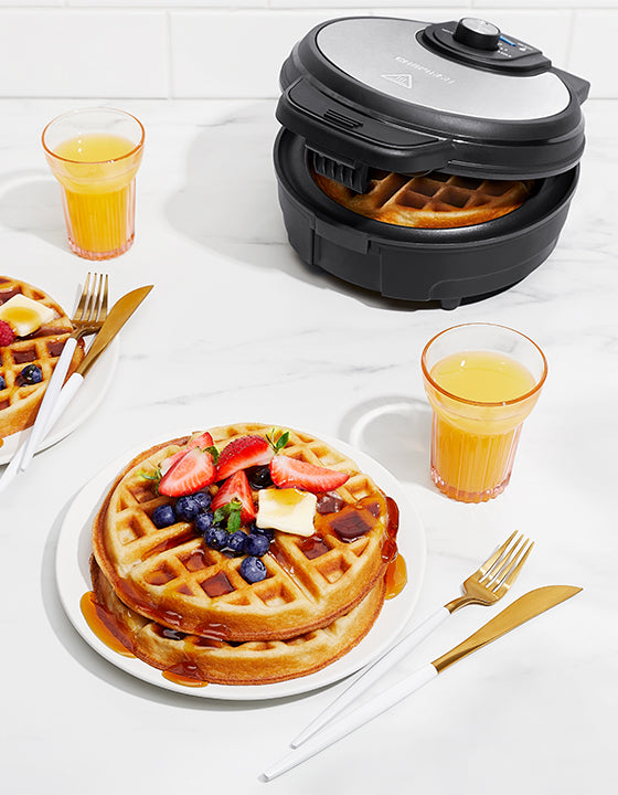 Anti-Overflow Belgian Waffle Maker