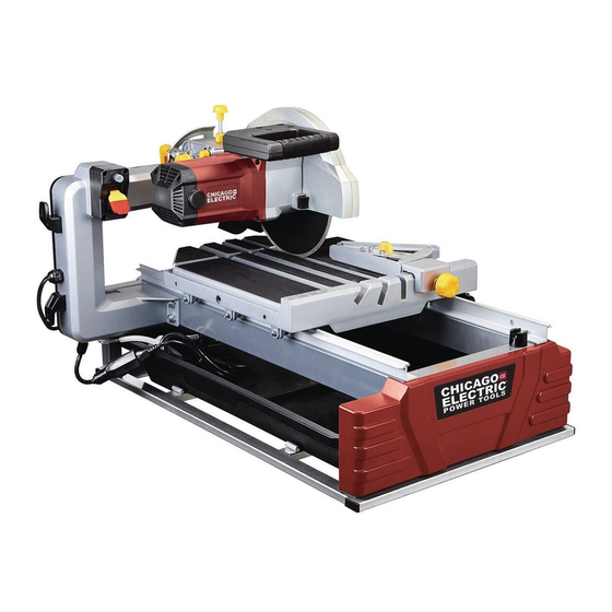 Chicago Electric 69275 10 in. Industrial Tile/Brick Saw
