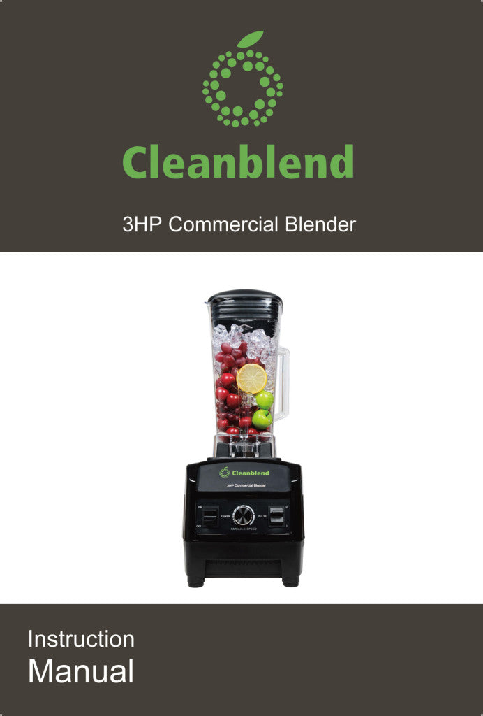 Cleanblend Classic Commercial Blender