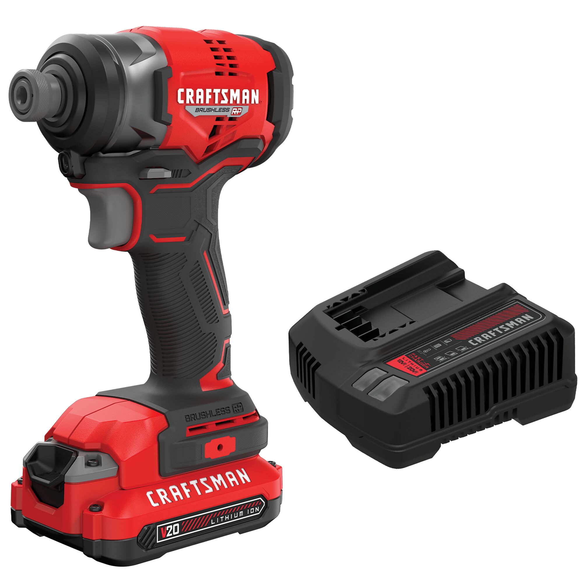 V20 Brushless 1/4 in. Impact Driver