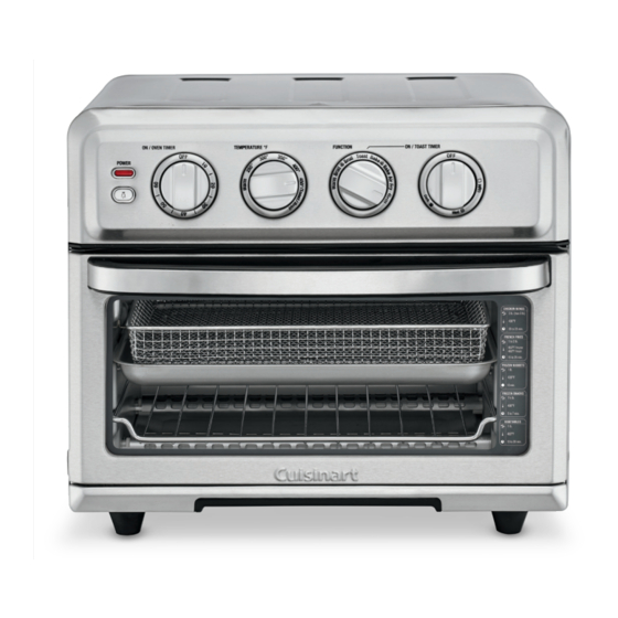 Cuisinart Air Fryer Toaster Oven with Grill (TOA-70NAS)