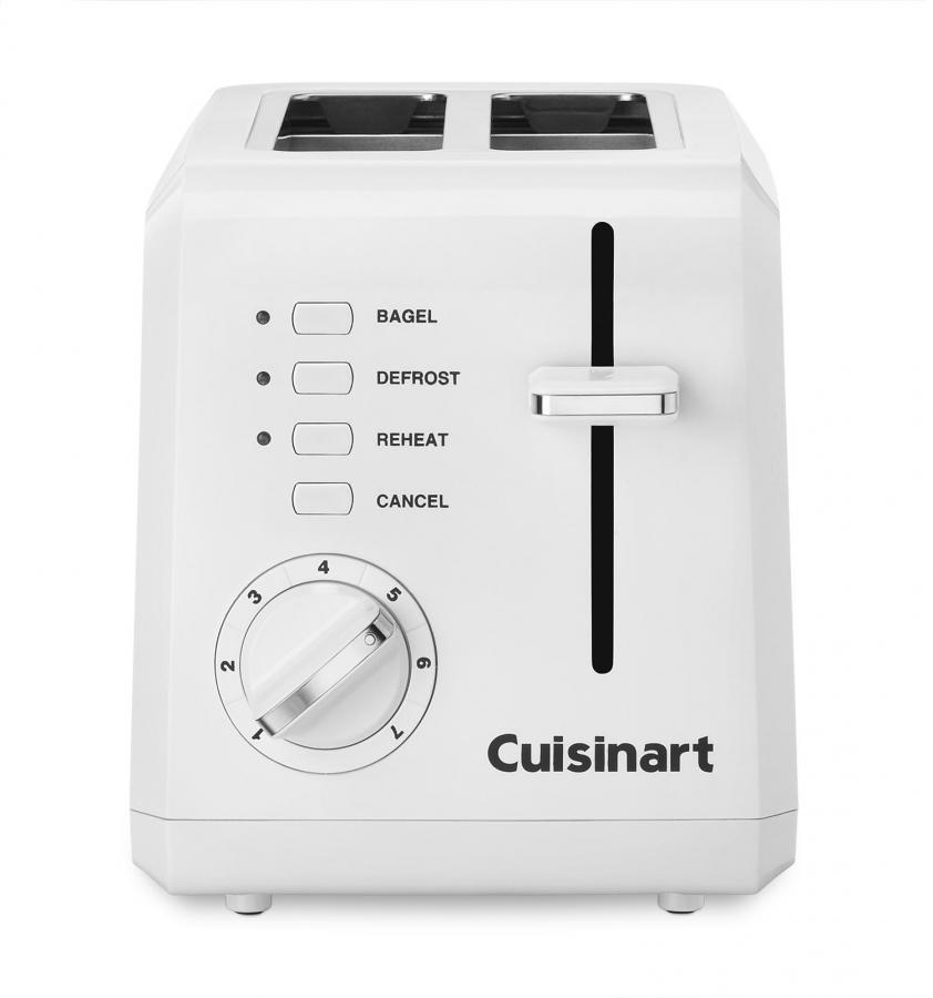 Cuisinart 2-Slice Compact Plastic Toaster CPT-122