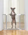 Cumbor Auto Close Baby Gate for Stairs (29.7-46 in)