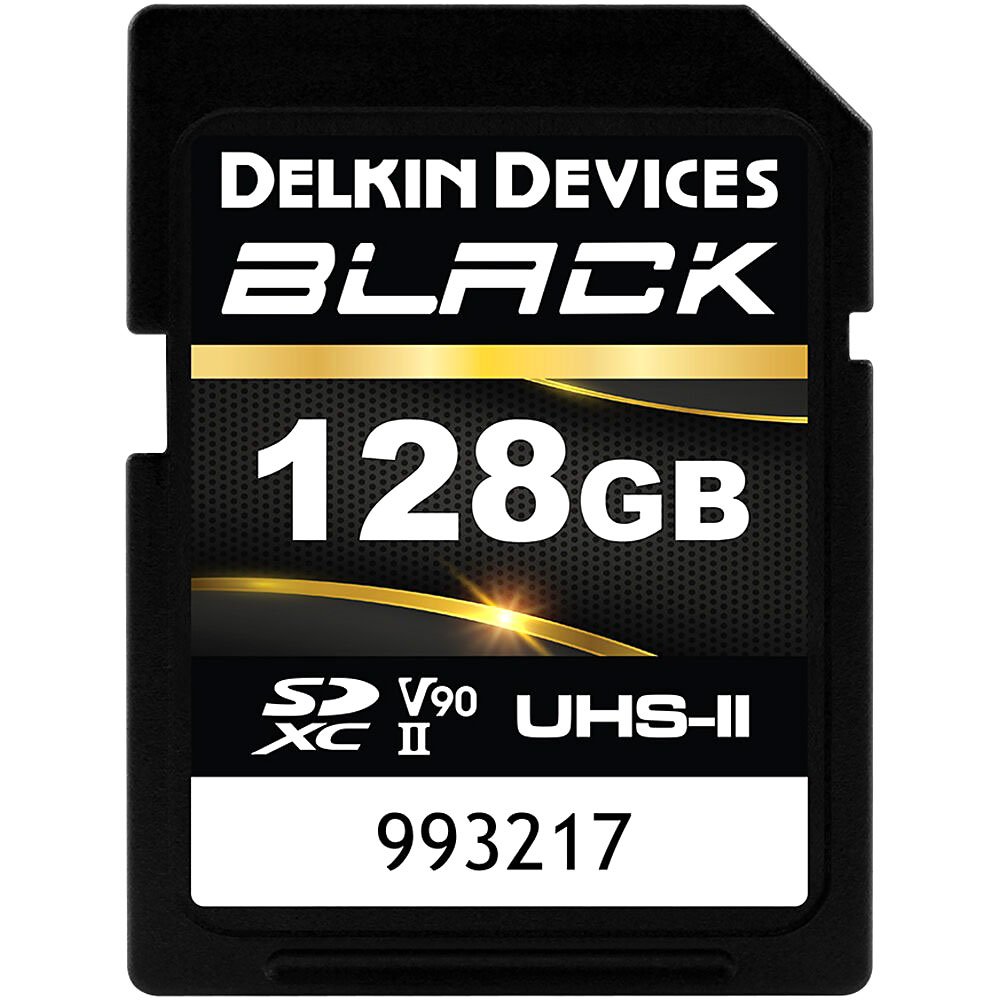 Delkin BLACK UHS-II SDXC V90 128GB