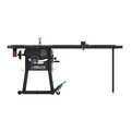 Delta 36-5152T2 10-in Contractor Table Saw with 52-in Rip and Cast Extension Wings
