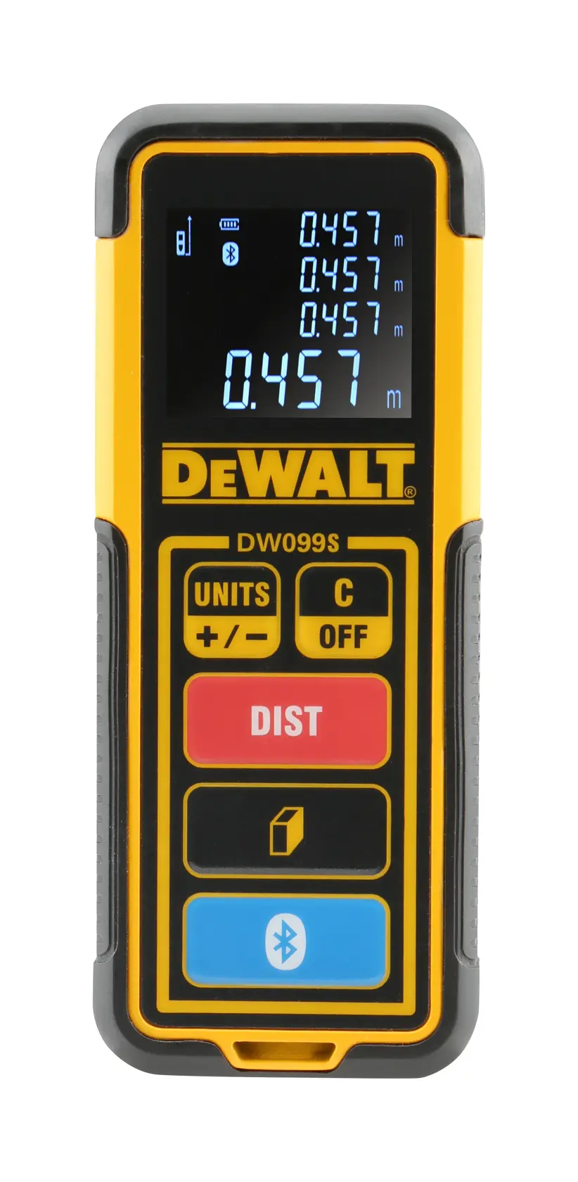 DeWalt DW099S 100 ft. Bluetooth-Enabled Laser Distance Measurer