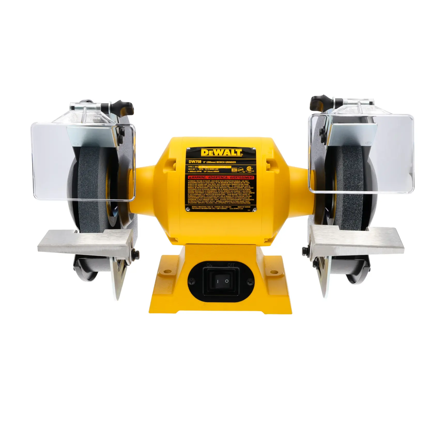 DeWalt DW758 8 in. (205mm) Corded Bench Grinder