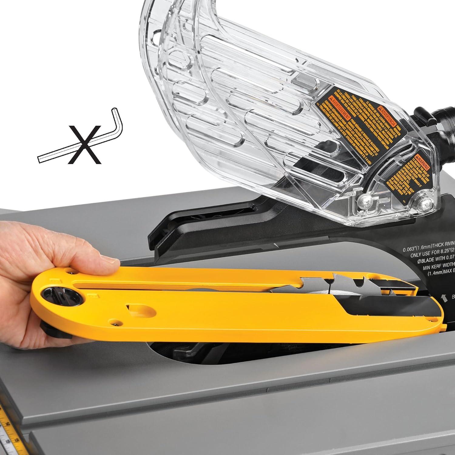 DeWalt DWE7485 8-1/4-in Compact Jobsite Table Saw