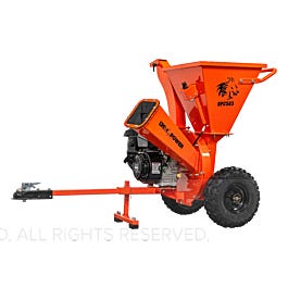 DK2 by Marlon OPC503 3 in. Towable Chipper Shredder with Kohler 7 HP Engine
