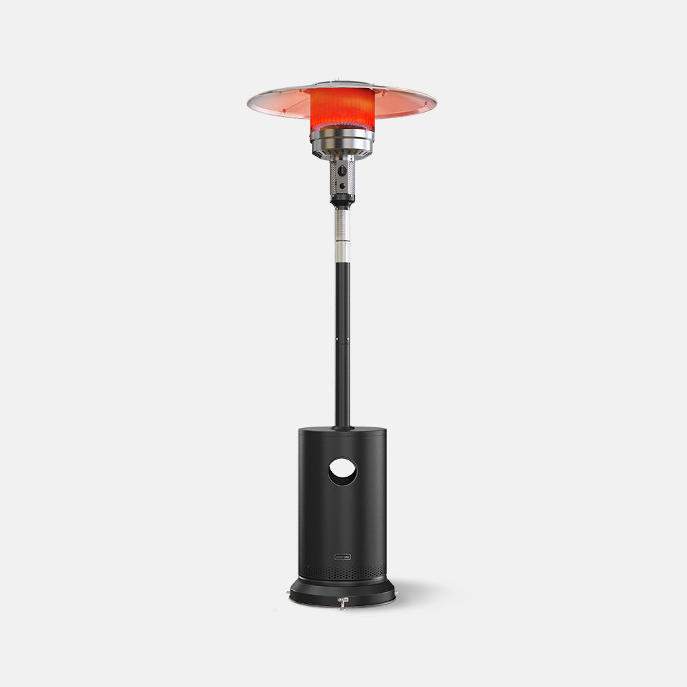 EAST OAK TORCH 50,000 BTU Propane Patio Heater with Round Table