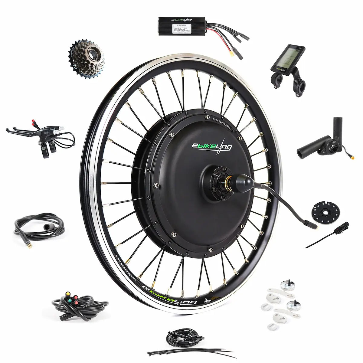 eBikeling 48V 1200W Rear Hub Waterproof Kit
