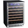 EdgeStar CWR532SZ 24" 53-Bottle Built-In Single Zone Wine Cooler