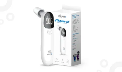 Elepho eTherm V2 Non-Contact Ear and Forehead Thermometer — Elepho