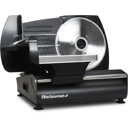 Elite Gourmet EMT-503B Ultimate Precision Electric Deli Food Meat Slicer — Elite Gourmet (Maxi-Matic)