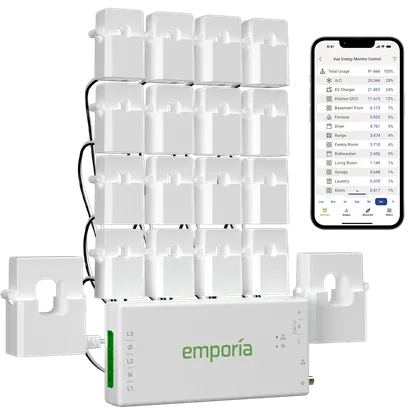 Emporia Vue 3 Home Energy Monitor (16-Sensor Kit) — Emporia Energy